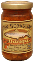 Bangus (Milk Fish) in Tomato Garlic Sauce 